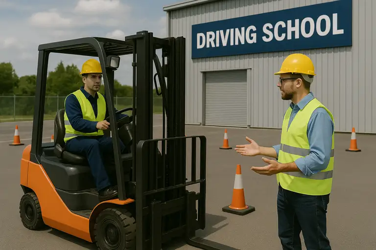 Forklift Driving School Find Certification Class Near Me