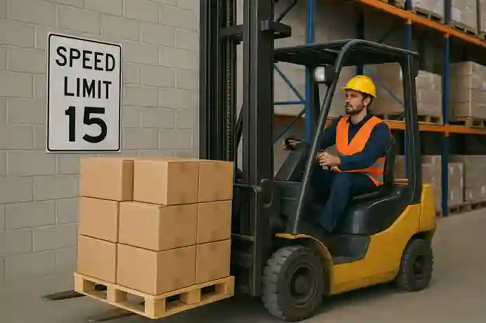 What is Forklift Speed Limit In Factory