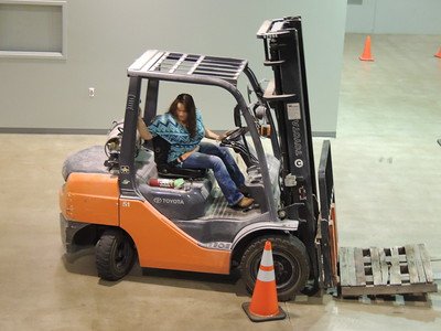 forklift practical test