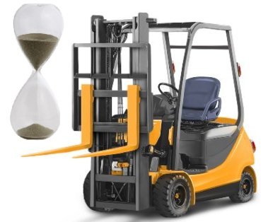 what is considered high hours on a forklift