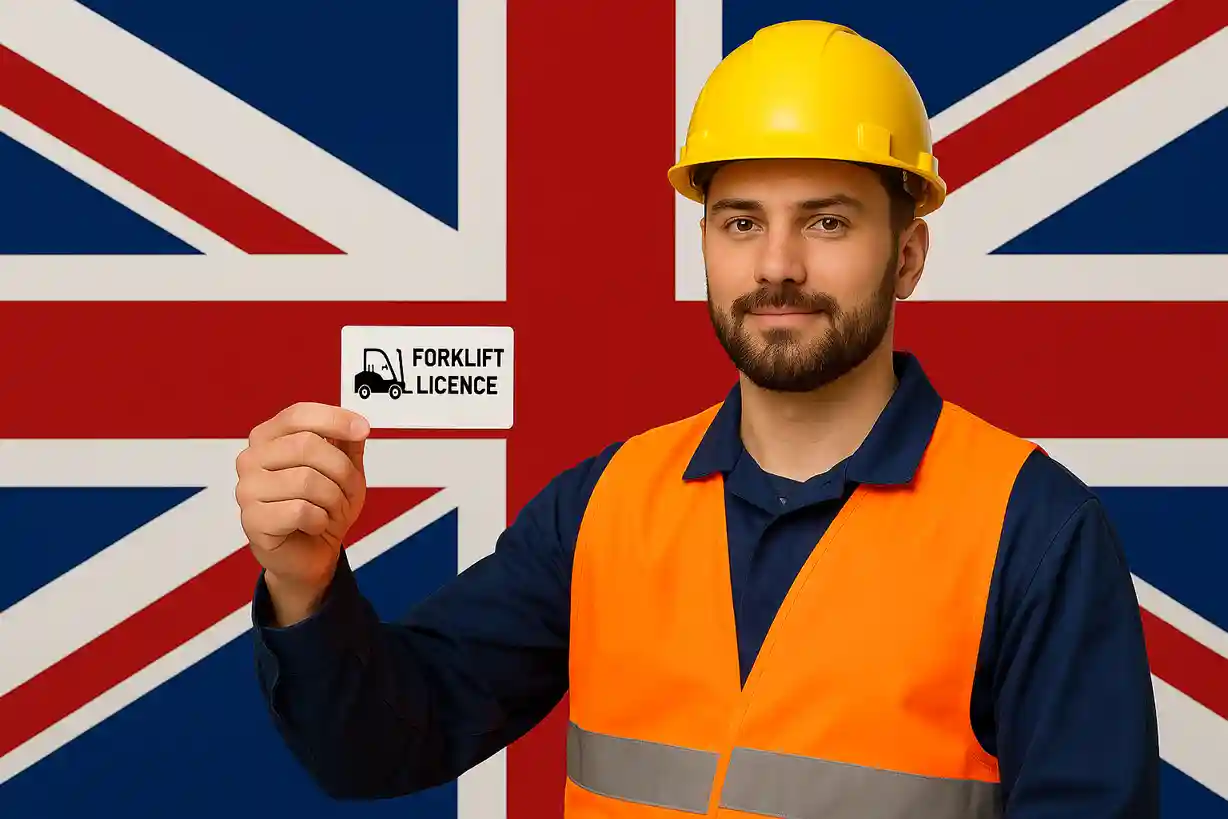 how to get a forklift licence in the UK